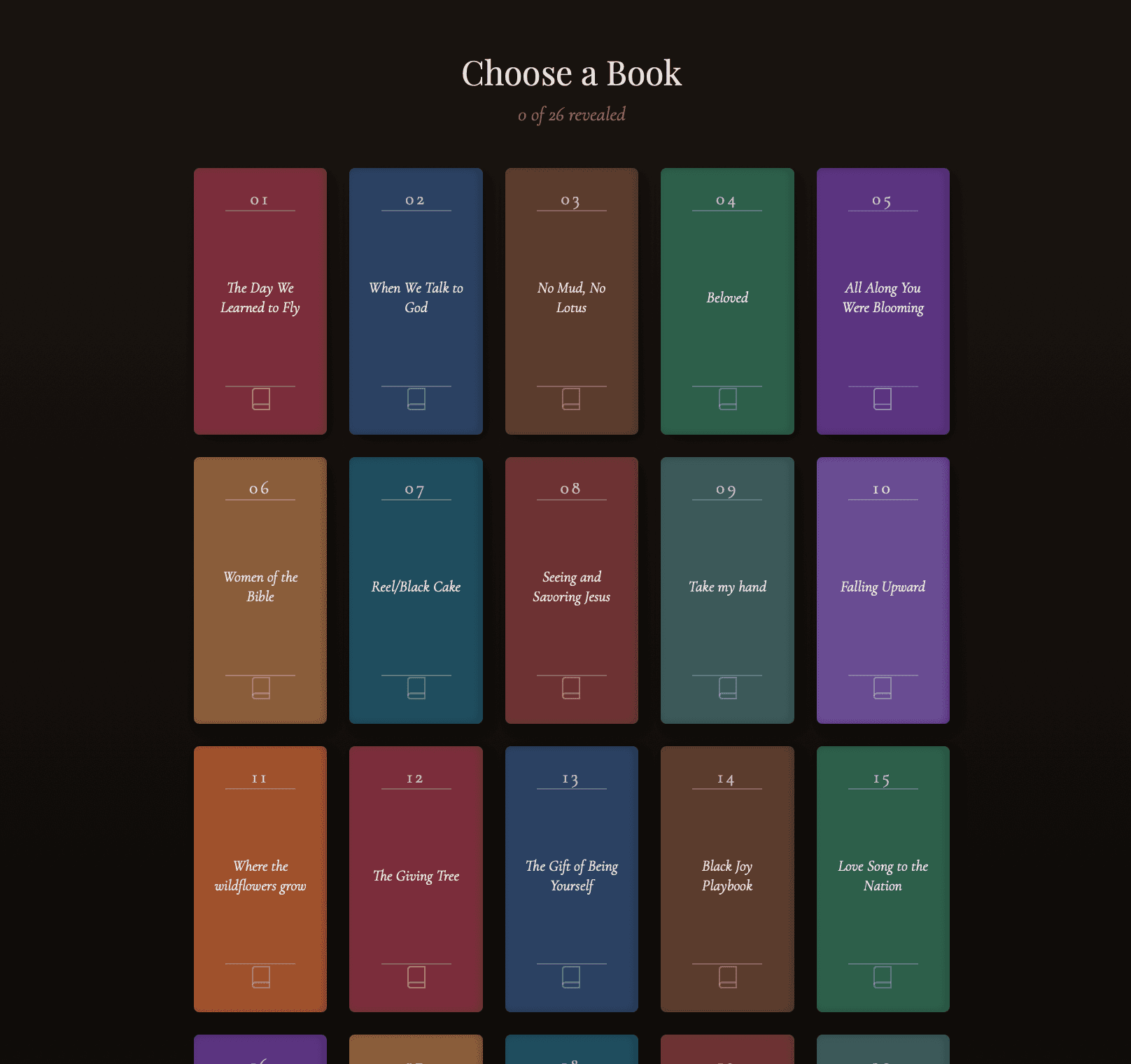 The Bookgush reveal bookshelf